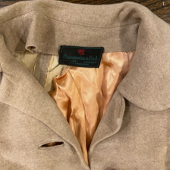 Abercrombie and Fitch antique pea coat - Picture 2 of 2